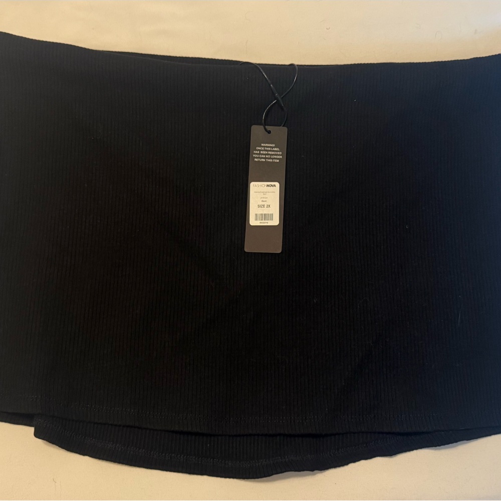 Fashion Nova Black Women's Mini Skirt